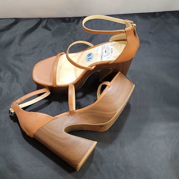 BRAND NEW JESSICA SIMPSON OPEN PLATFORM HEELS - Picture 13 of 14